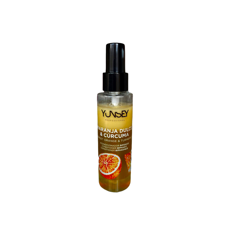 Yunsey Orange and turmeric biphasic spray 100ml + gift Previa hair product 