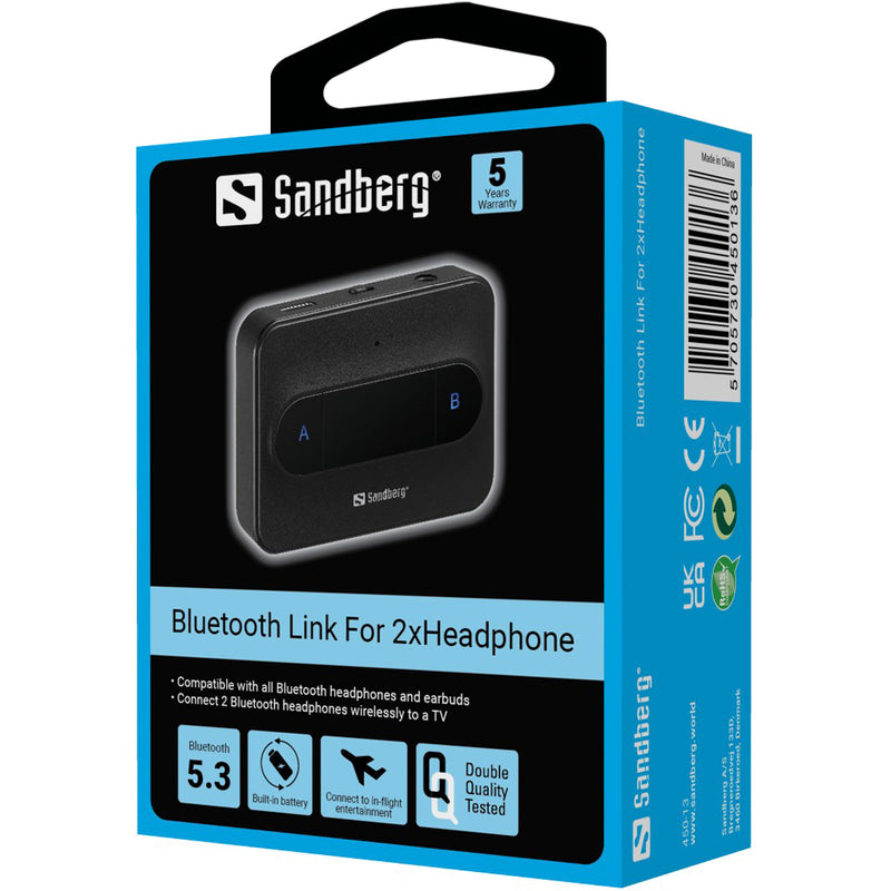 Sandberg 450-13 Bluetooth Link для 2 наушников