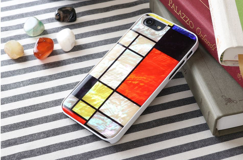 iKins case for Apple iPhone 8/7 mondrian white