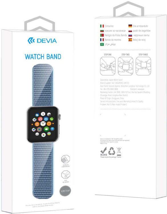 Ремешок Devia Deluxe Series Sport3 (40 мм) для Apple Watch красный
