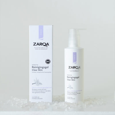 Zarqa clear skin cleanser for acne-prone skin 200ml + gift Previa cosmetic product