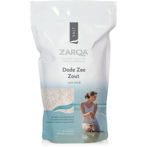 Zarqa Dead Sea Salt 1kg + gift Previa cosmetic product