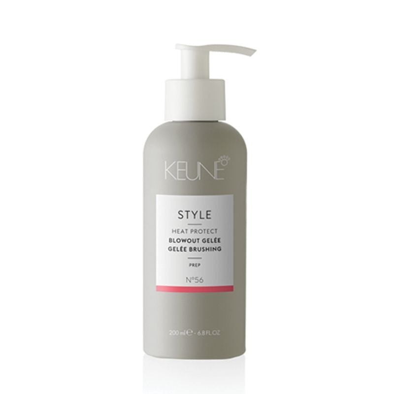 Keune Style Gel for hair drying and volume Blowout, 200 ml + gift Previa hair product