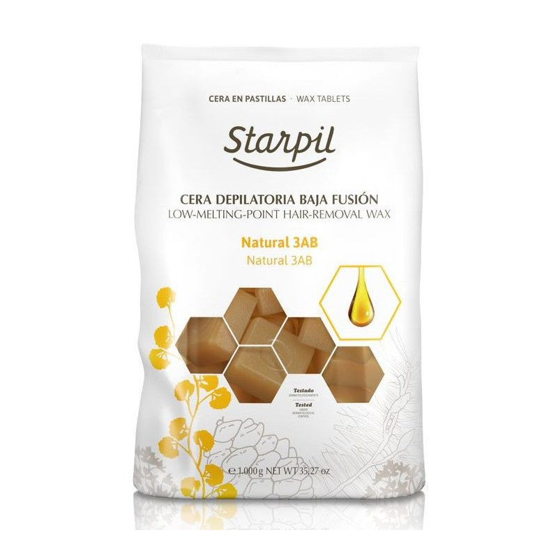 Low temperature melting wax for depilation Starpil STR3010210001, natural, 1 kg