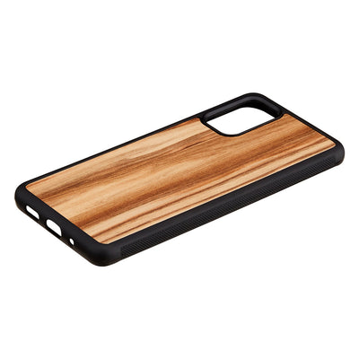 MAN&amp;WOOD case for Galaxy S20+ cappuccino black