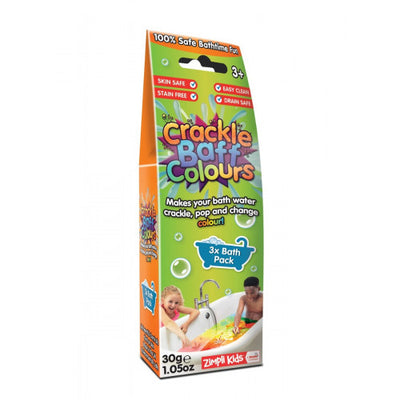 Zimpli Kids CRACKLE BAFF Colors Set of different colored crystals for the bath