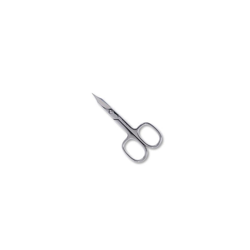 Nail scissors Credo CRE08010, 8 cm, nickel-plated, pointed tip