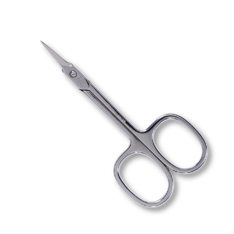 Scissors for cuticles Credo CRE10510, pointed end, matte, chrome