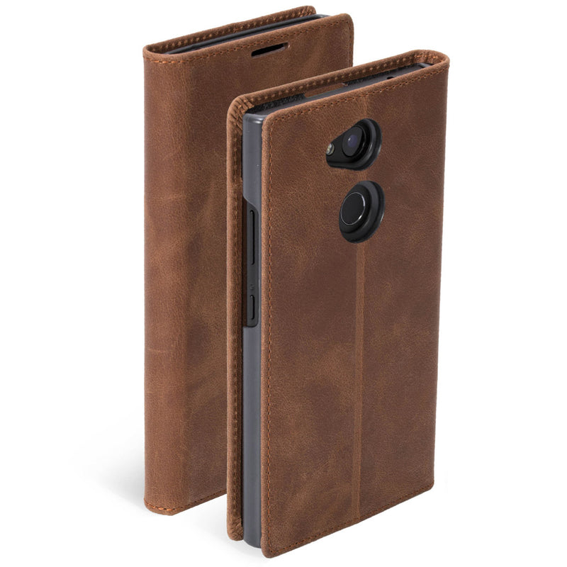 Krusell Sunne 2 Card Foliowallet Sony Xperia L2 vintage cognac