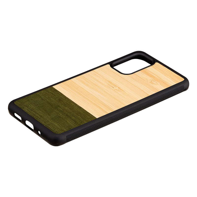 MAN&amp;WOOD case for Galaxy S20+ bamboo forest black